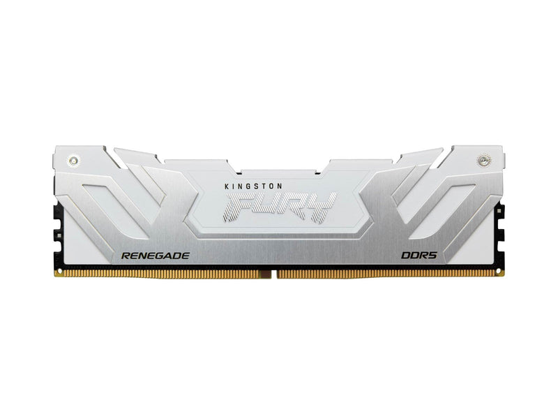 Kingston FURY Renegade DDR5-8400 - 24GB - CUDIMM für Intel - CL40 - Single Channel (1 pcs) - Intel XMP - Weiß