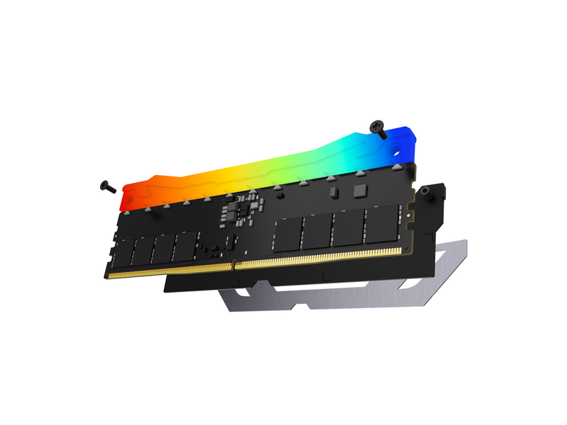 Kingston FURY Renegade RGB DDR5-8400 - 24GB - CUDIMM für Intel - CL40 - Single Channel (1 pcs) - Intel XMP - Schwarz mit RGB