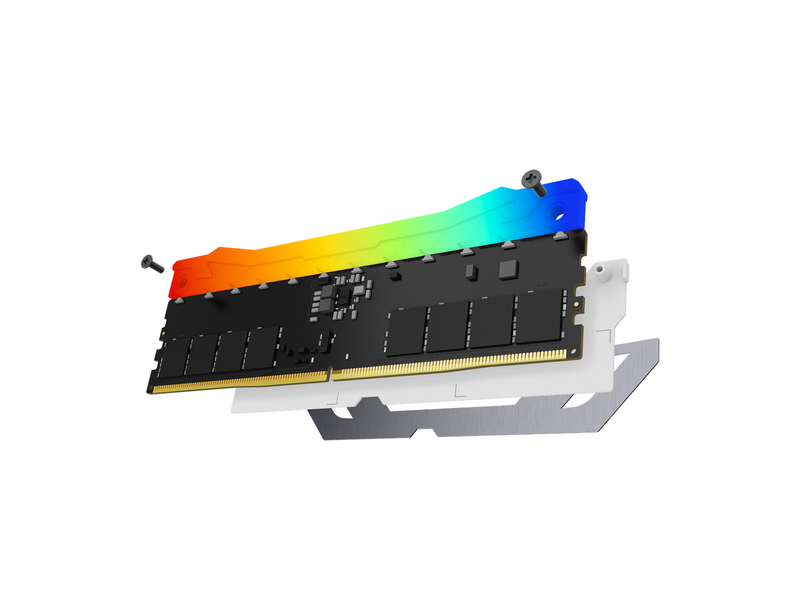 Kingston FURY Renegade RGB DDR5-8400 - 48GB - CUDIMM für Intel - CL40 - Dual Channel (2 pcs) - Intel XMP - Weiß mit RGB
