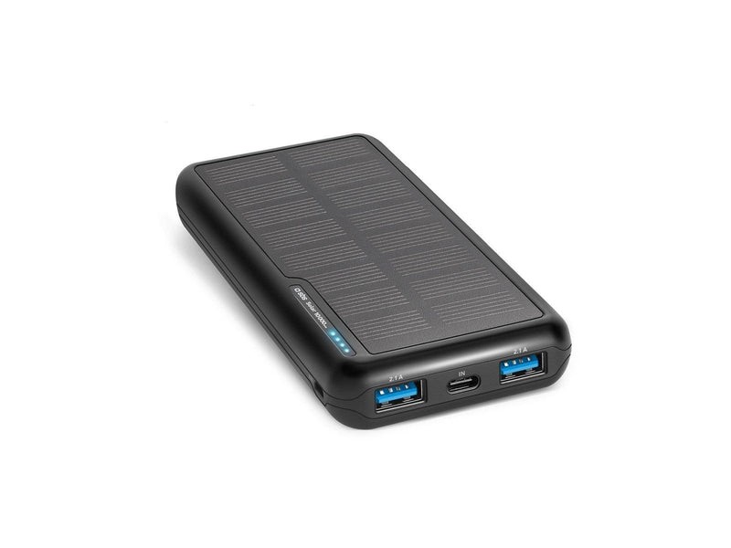 SBS TTBB10000SK Solar Powerbank (Akku) - schwarz - 10000 mAh