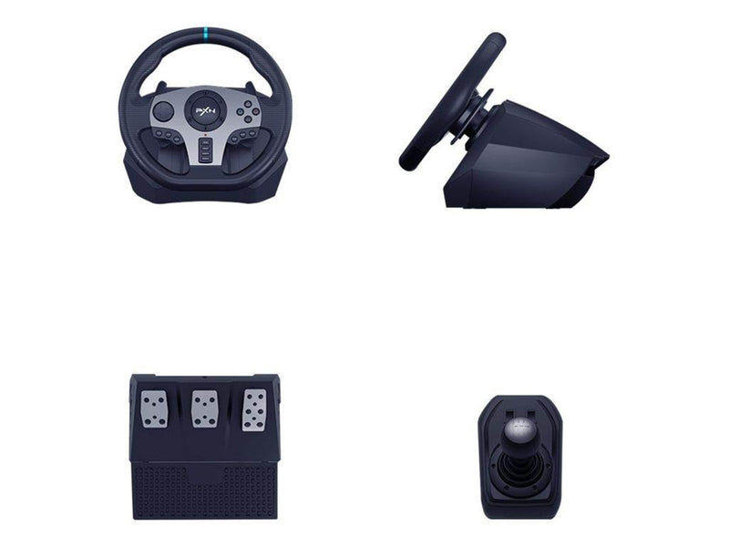 PXN V9 - wheel pedals and gear shift lever set - wired - Wired Steering wheel & Pedal set - Sony PlayStation 4
