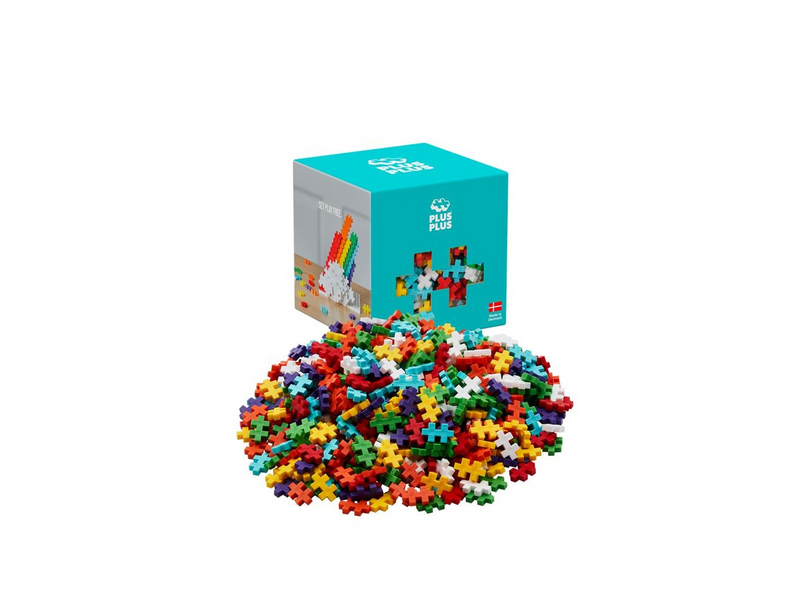 Plus-Plus Rainbow Colourmix 600 pcs