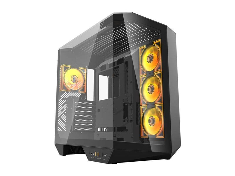 Darkflash Computer Case DY470 4 fans (black) - Gehäuse - Miditower - Schwarz