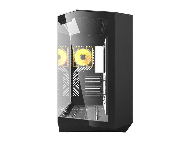 Darkflash Computer Case DY470 4 fans (black) - Gehäuse - Miditower - Schwarz