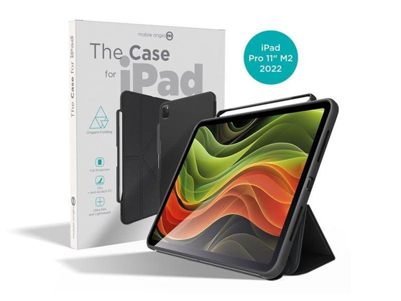 Mobile Origin The Case for iPad Pro 11" M2 2022 4th gen - Black
