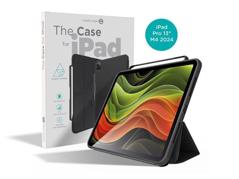 Mobile Origin The Case for iPad Pro 13" M4 2024 - Black