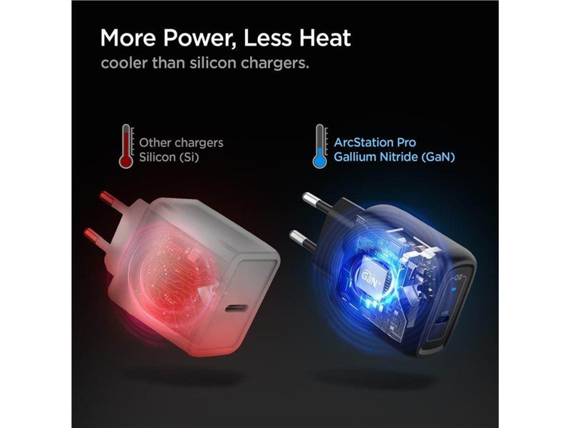 Spigen ArcStation Pro 45W Wall Charger - black