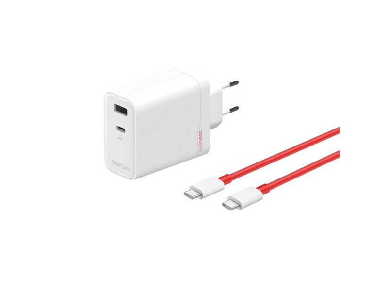 OnePlus 120W SUPERVOOC Dual Ports GaN Adapter (Type-C + Type-A)