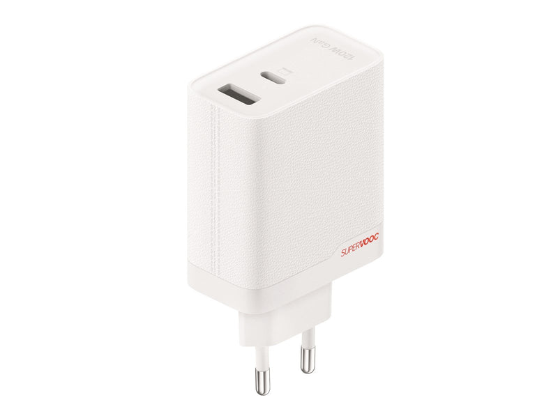 OnePlus 120W SUPERVOOC Dual Ports GaN Adapter (Type-C + Type-A)