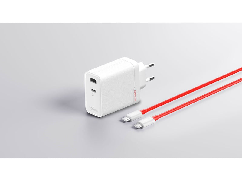 OnePlus 120W SUPERVOOC Dual Ports GaN Adapter (Type-C + Type-A)