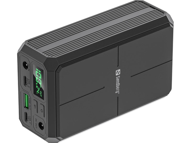 Sandberg Laptop Powerbank 27000 PD100W Powerbank (Akku) - schwarz - 27000 mAh