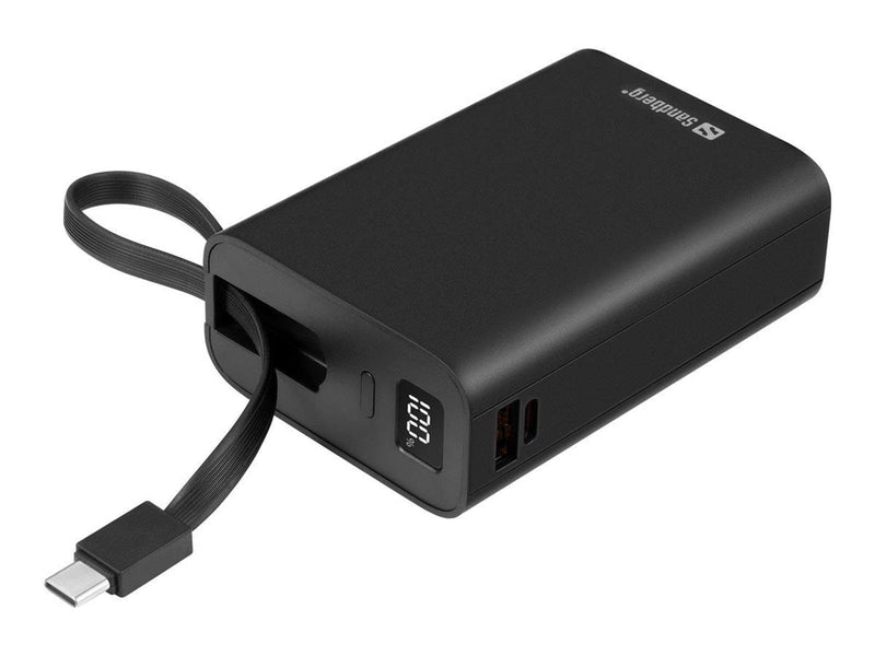 Sandberg Powerbank 20000 PD20W Connect Powerbank (Akku) - schwarz - 20000 mAh