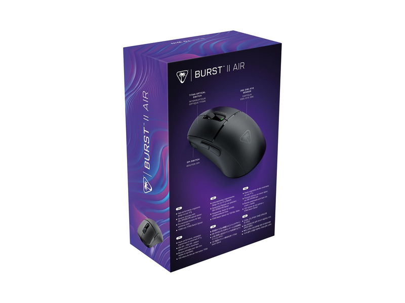 Turtle Beach Burst II Air - Maus (Schwarz)