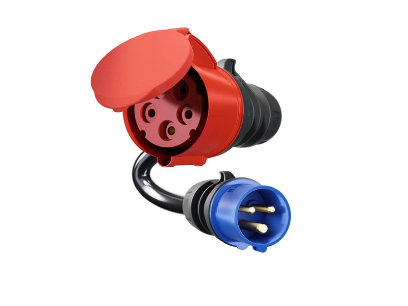 go-e Adapter Gemini flex 22 kW auf CEE blau 16 A