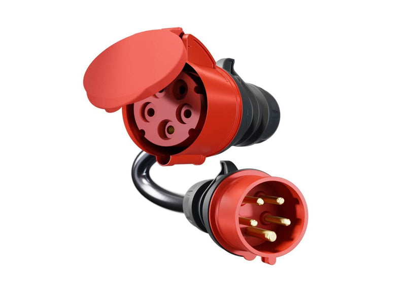 go-e Adapter Gemini flex 22 kW auf CEE rot 16 A