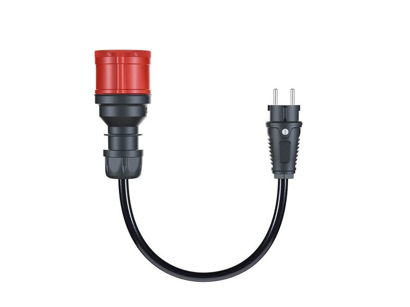 go-e Adapter Gemini flex 11 kW auf Haushaltssteckdose