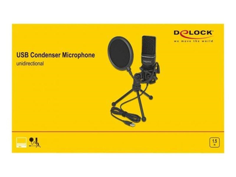 DeLOCK USB Condenser Microphone Set