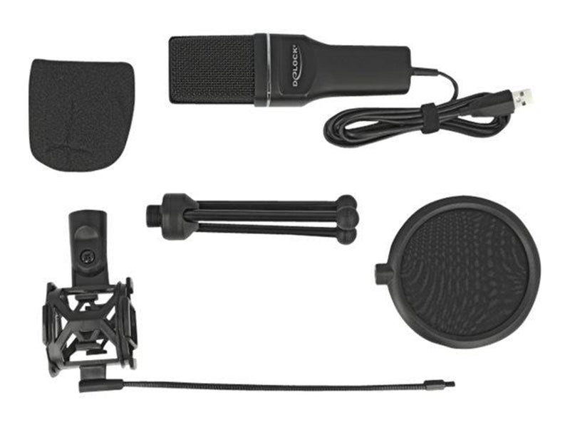 DeLOCK USB Condenser Microphone Set