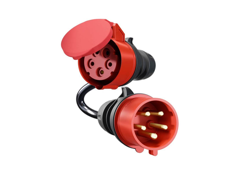 go-e Adapter Gemini flex 11 kW auf CEE rot 32 A