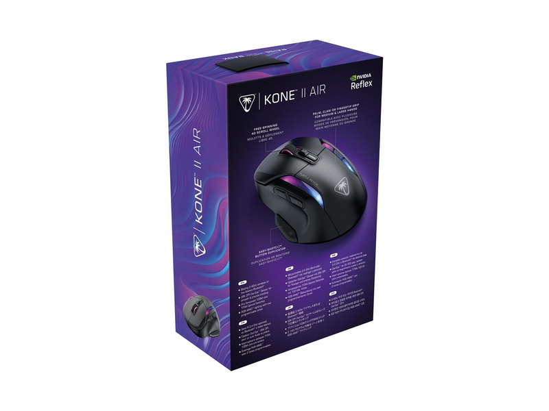 Turtle Beach Kone II Air - Gaming Maus (Schwarz)