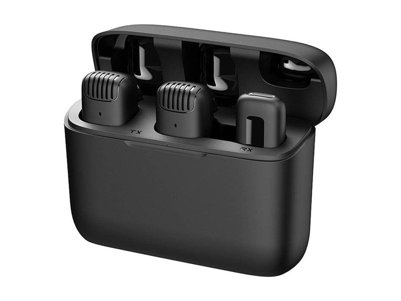 APEXEL APL-MIC008 type-C lavalier microphones with charging case 2 pcs