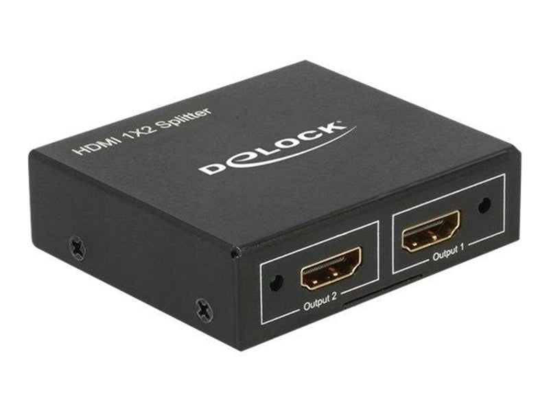 DeLOCK HDMI Splitter 1 x HDMI in  2 x HDMI out 4K