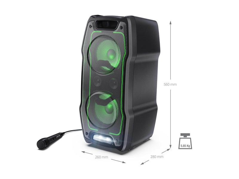 Sharp PS-931 XPARTY Sing Party Speaker - Black