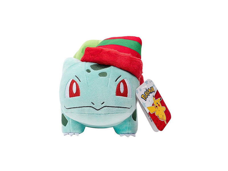 Pokemon Bulbasaur Plush with Striped Hat