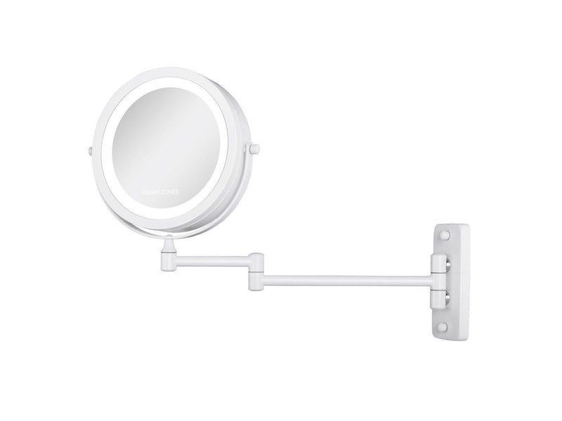Gillian Jones - Double-sided wall mirror - White - 17.5 cm