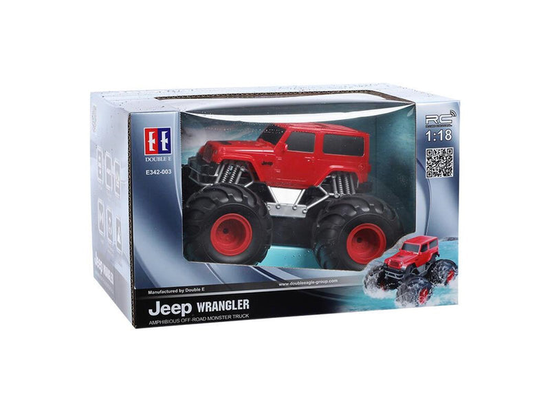 Double Eagle Remote-controlled car (red) Jeep (Amphibious) E342-003