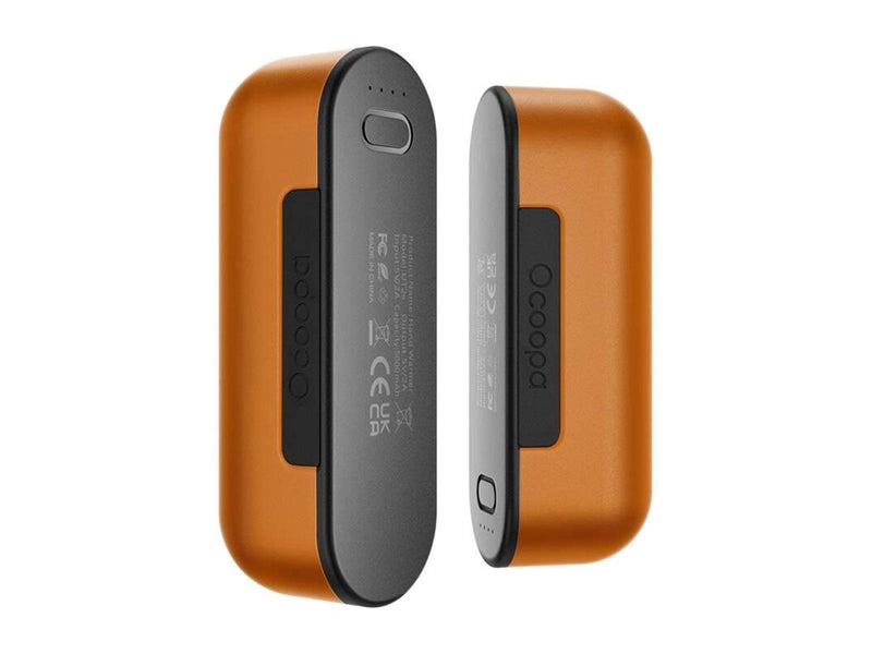 Ocoopa UT2s 2x5000 mAh hand warmer with powerbank function USB-C Powerbank (Akku) - Orange - 5000 mAh
