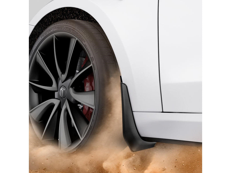 Spigen Tesla Mud Flaps for Tesla Model 3 - Black