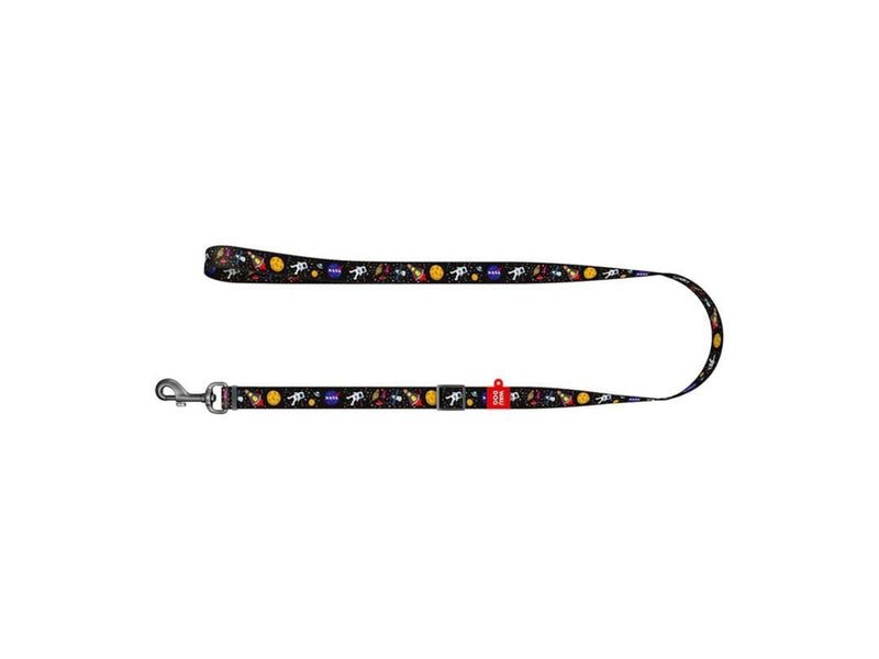 Waudog nylon dog leash pattern "NASA21" width 20 mm length 122 cm