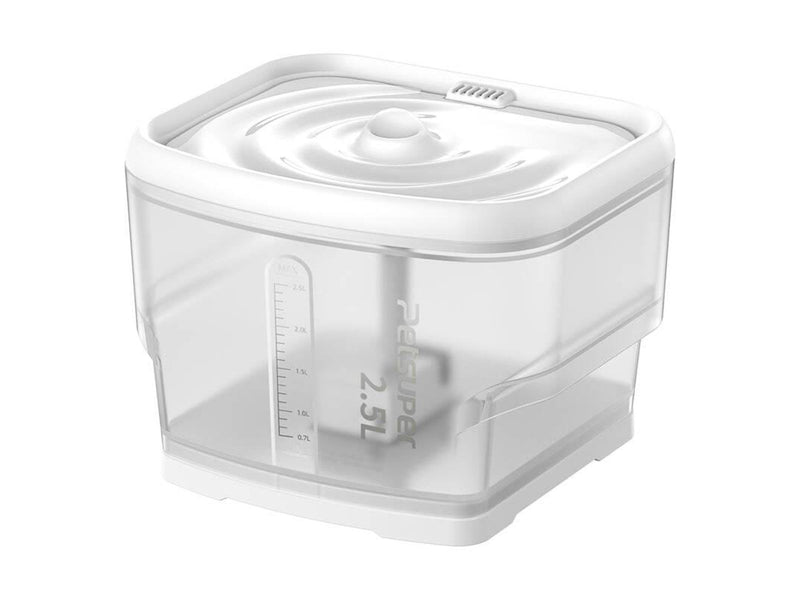 Petsuper Smart Water Fountain for pets PW03 2.5L (white)