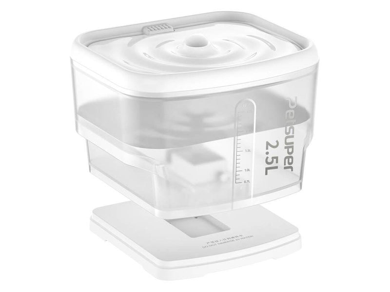 Petsuper Smart Water Fountain for pets PW03 2.5L (white)