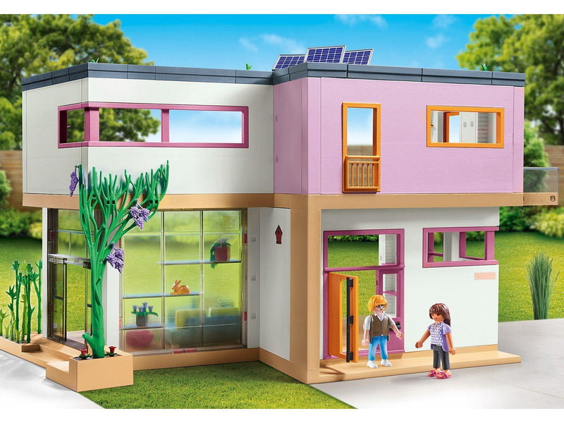 Playmobil Serie - Living House with Winter Garden