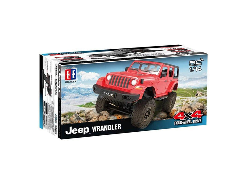 Double Eagle Remote-controlled car 1:14 (red) Jeep Crawler Pro E340-003