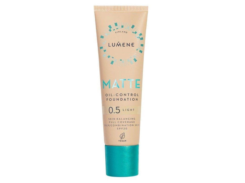 Lumene Cosmetics Oil-Control Matte Foundation 0.5 fair nude 30 ML