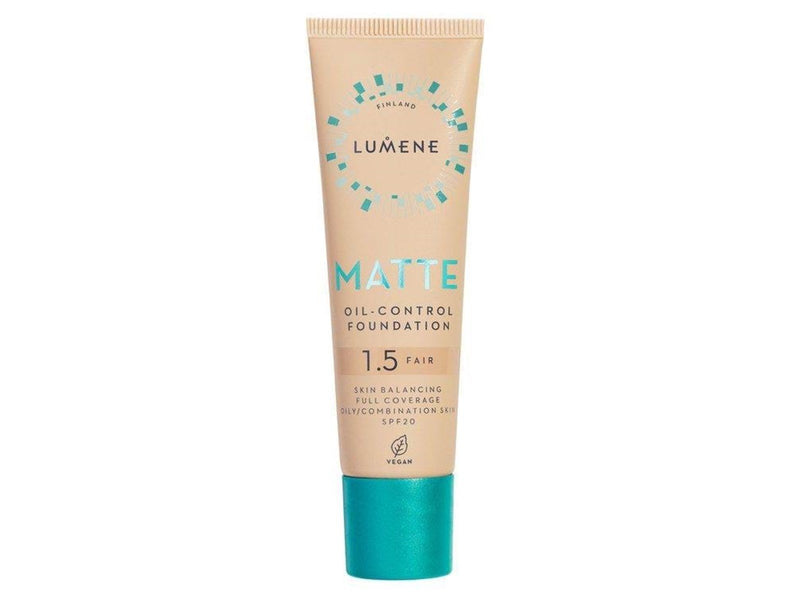 Lumene Cosmetics Oil-Control Matte Foundation 1.5 fair beige 30 ML