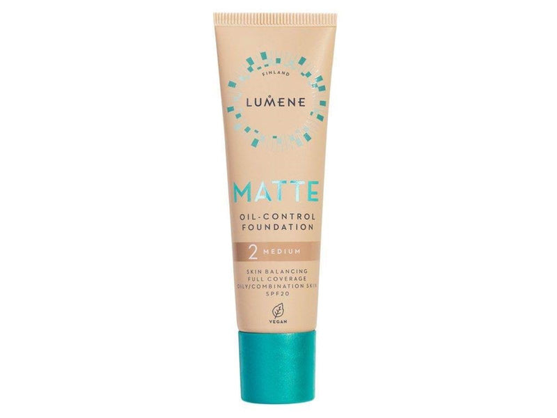 Lumene Cosmetics Oil-Control Matte Foundation Medium 2 30 ML