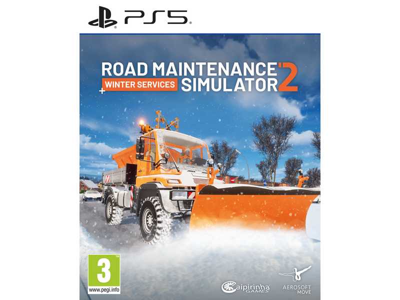 Road Maintenance Simulator 2 - Winter Services - Sony PlayStation 5 - Simulator - PEGI 3