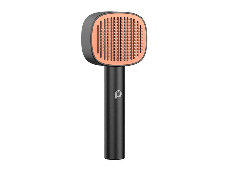 Paw In Hand Brush Needle Comb (black)