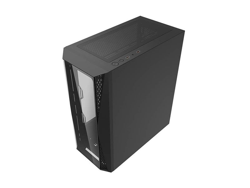 Darkflash DK352 Plus computer case + 4 fans (black) - Gehäuse - Miditower - Schwarz