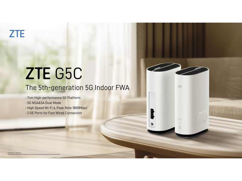ZTE G5C Wireless 5G Router - 5G