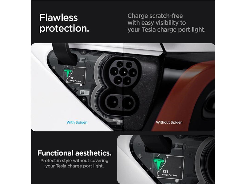 Spigen Tesla Charge Port Wrap Zero One – Model Y/3