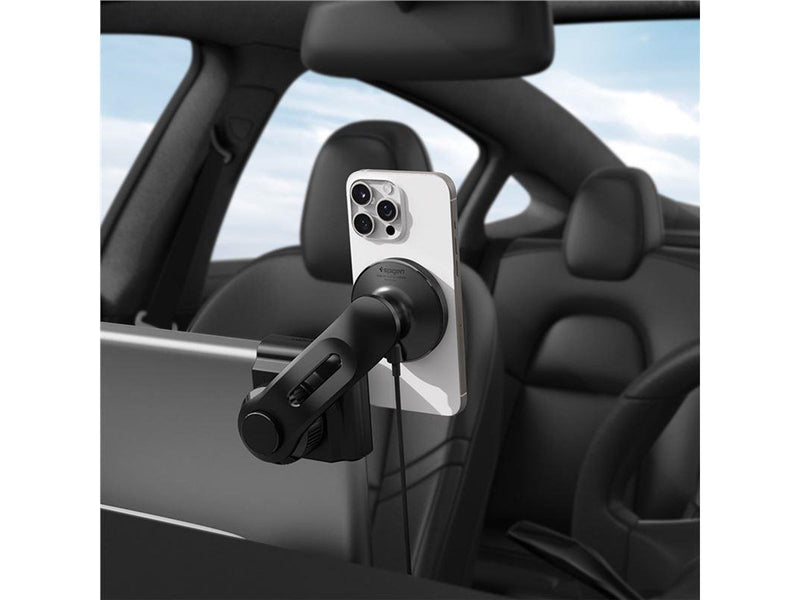 Spigen Tesla TapLock MagSafe Car Mount Charger Wireless for Screen - Black