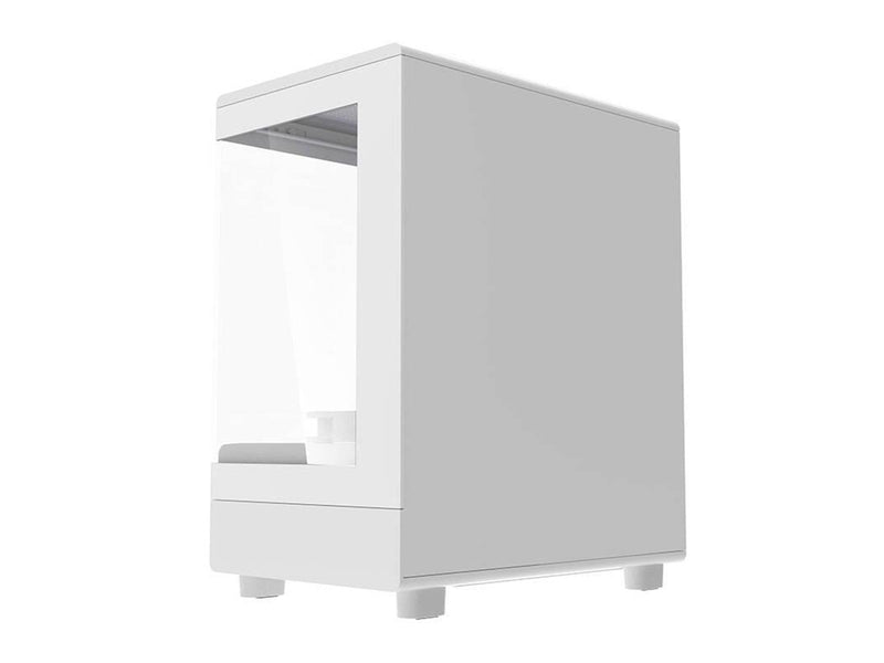 Darkflash DB330M computer case + 3 aRGB fans (white) - Gehäuse - Minitower - Weiß
