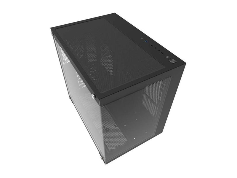 Darkflash C285P computer case (black) - Gehäuse - Miditower - Schwarz