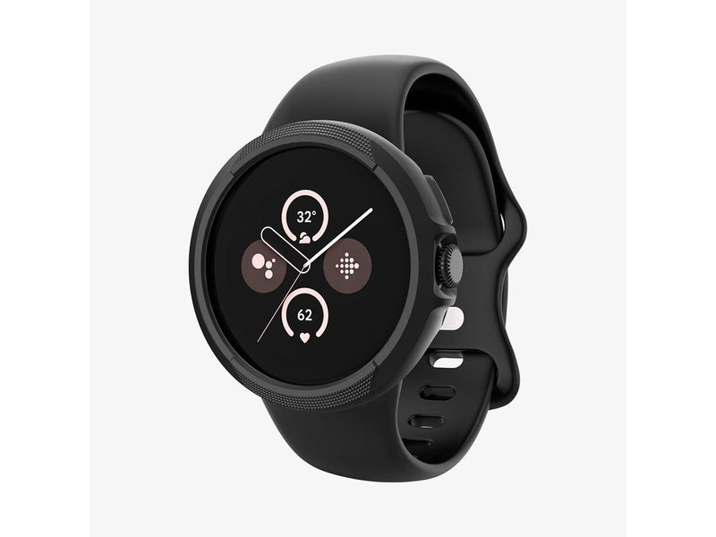 Spigen Liquid Air Matte Black - Google Pixel Watch 3 (45mm)