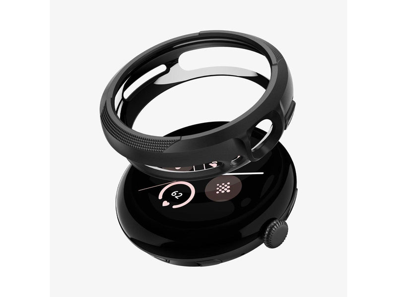 Spigen Liquid Air Matte Black - Google Pixel Watch 3 (45mm)
